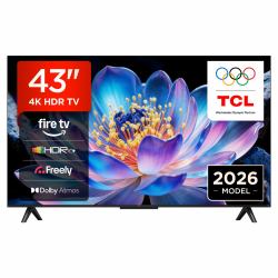 TCL 43V6D-UK TV 109.2 cm [43"] 4K Ultra HD Smart TV Wi-Fi Black 260 cd/m² 