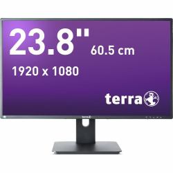 TERRA 3030250 computer monitor 60.5 cm [23.8"] 1920 x 1080 pixels Full HD LED Black 