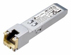 TP-Link Omada 1000BASE-T RJ45 SFP Module SPEC: 1000Mbps RJ45 Copper Transceiver, Plug and Play with SFP Slot, Up to 100 m Distance [Cat5e or above] 