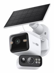 TP-Link Tapo Solar-Pow Dual-Lens Pan/Tilt Sec Cam Kit smart home security kit 