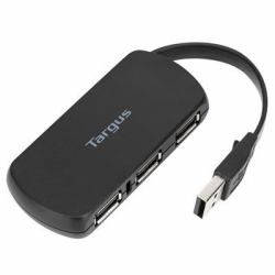 Targus ACH114EU interface hub USB 2.0 480 Mbit/s Black 
