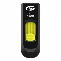 Team Group C141 USB flash drive 32 GB USB Type-A 2.0 Black, Yellow 
