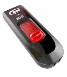 Team Group C141 USB flash drive 8 GB USB Type-A 2.0 Black, Red 