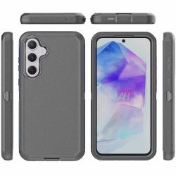 Techair TAPGR037 The Samsung A55 [5G] Rugged Case offers a perfect fit, easy access, and ultimate protection—complete with an inbuilt screen protector to keep scratches at bay. Tough, stylish, and built to last! 