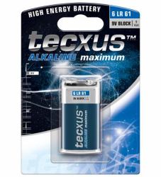 Tecxus 6LR61 1-BL Single-use battery 9V Alkaline 
