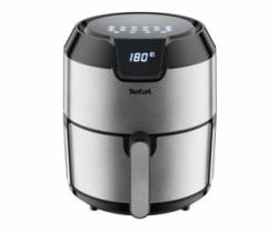 Tefal Easy Fry EY401D Single 4.2 L Stand-alone 1500 W Hot air fryer Black, Stainless steel 