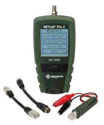 Tempo NC-500 NETcat® Pro2 UTP/STP cable tester Black 
