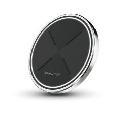 Terratec ChargeAIR dot! Smartphone Black, Silver DC Wireless charging Fast charging Indoor 