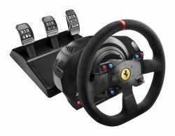 Thrustmaster T300 Ferrari Integral Racing Wheel Alcantara Edition Black Steering wheel + Pedals Analogue / Digital PC, PlayStation 4, Playstation 3 