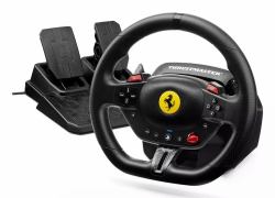 Thrustmaster T98-P Ferrari 296 GTB Black USB Steering wheel + Pedals Analogue / Digital PC, PlayStation 4, PlayStation 5 