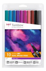 Tombow ABT Dual Brush Pen Set felt pen Multicolour 10 pc[s] 