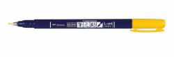 Tombow Fudenosuke calligraphy pen Yellow 1 pc[s] 