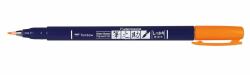 Tombow Fudenosuke calligraphy pen Orange 1 pc[s] 