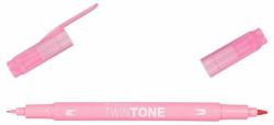 Tombow TwinTone marker 1 pc[s] Fine/Bullet tip Rose 