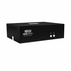 Tripp Lite B002-DP2AC2-N4 Secure KVM Switch, 2-Port, Dual Head, DisplayPort to DisplayPort, 4K, NIAP PP4.0, Audio, CAC, TAA 