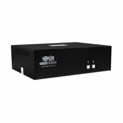 Tripp Lite B002-H2AC2-N4 Secure KVM Switch, 2-Port, Dual Head, HDMI to HDMI, 4K, NIAP PP4.0, Audio, CAC, TAA 