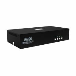 Tripp Lite B002-H2AC4-N4 Secure KVM Switch, 4-Port, Dual Head, HDMI to HDMI, 4K, NIAP PP4.0, Audio, CAC, TAA 