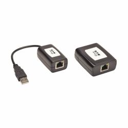 Tripp Lite B203-101-PNPINT 1-Port USB over Cat5/Cat6 Extender Kit - Plug and Play, International Plug Adapters, 164 ft. [50 m] 