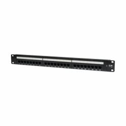Tripp Lite N052-024 24-Port 1U Rack-Mount Cat5e 110 Patch Panel, 568B, RJ45 Ethernet, TAA 