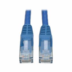 Tripp Lite N201-002-BL Cat6 Gigabit Snagless Molded [UTP] Ethernet Cable [RJ45 M/M], PoE, Blue, 2 ft. [0.61 m] 