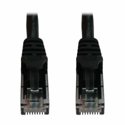 Tripp Lite N261-002-BK Cat6a 10G Snagless Molded UTP Ethernet Cable [RJ45 M/M], PoE, Black, 2 ft. [0.6 m] 