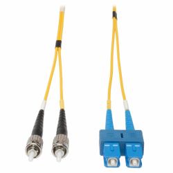 Tripp Lite N354-01M Duplex Singlemode 9/125 Fiber Patch Cable [SC/ST], 1M [3 ft.] 