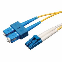 Tripp Lite N366-05M Duplex Singlemode 9/125 Fiber Patch Cable [LC/SC], 5M [16 ft.] 