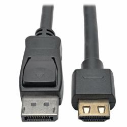 Tripp Lite P582-010-HD-V4A DisplayPort 1.4 to HDMI Active Adapter Cable [M/M], 4K 60 Hz, 4:4:4, HDR, HDCP 2.2, 10 ft. [3 m] 