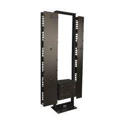 Tripp Lite SRCABLEVRT12 SmartRack 12-in. [30.48 cm] Width High Capacity Vertical Cable Manager - Double finger duct with cover 