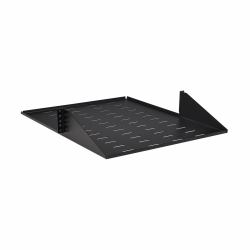 Tripp Lite SRSHELF2PCENTER SmartRack Center-Mounted Steel Rack Shelf - 2U, Vented, 21.5 in. Deep, Holds up to 100 lb. [45 kg] 
