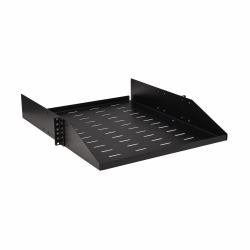 Tripp Lite SRSHELF2PUNIV SmartRack Universal-Mount Steel Rack Shelf - 2U, Vented, 21.7 in. Deep, Holds up to 100 lb. [45 kg] 