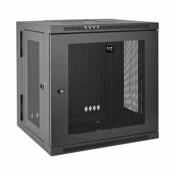 Tripp Lite SRW12USDP SmartRack 12U UPS-Depth Wall-Mount Small Rack Enclosure, Hinged Back 