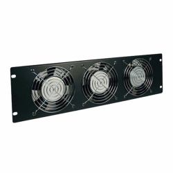 Tripp Lite SRXFAN3U SmartRack 3U Fan Panel - 3 208-240V high-performance fans; 315 CFM; C14 inlet 