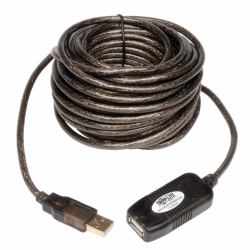 Tripp Lite U026-10M USB 2.0 Active Extension Repeater Cable [A M/F], 10M [32.8 ft.] 