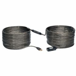 Tripp Lite U026-20M USB 2.0 Active Extension Repeater Cable [A M/F], 20M [65.61 ft.] 