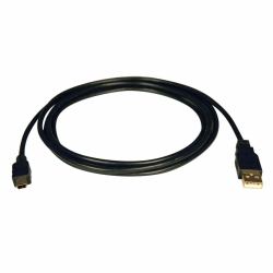 Tripp Lite USB 2.0 Hi-Speed A to Mini-B Cable [A to 5Pin Mini-B, M/M], 0.91 m 