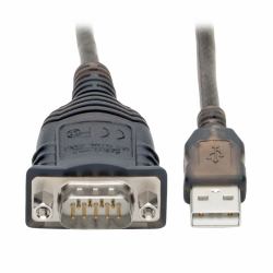 Tripp Lite U209-30N-IND USB to RS485/RS422 FTDI Serial Adapter Cable with COM Retention [USB-A to DB9 M/M], 30-in. [76.2 cm] 