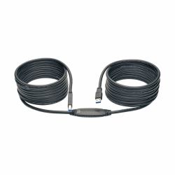 Tripp Lite U328-025 USB 3.0 SuperSpeed Active Repeater Cable [A to B M/M], 25 ft. [7.62 m] 