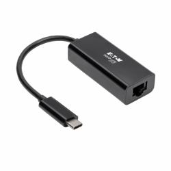 Tripp Lite U436-06N-GB USB-C to Gigabit Network Adapter with Thunderbolt 3 Compatibility - Black 