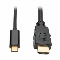 Tripp Lite U444-003-H USB-C to HDMI Active Adapter Cable [M/M], 4K, Black, 3 ft. [0.9 m] 