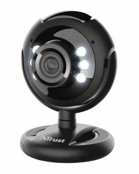 Trust SpotLight Pro webcam 1.3 MP 640 x 480 pixels USB 2.0 Black 