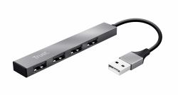 Trust Halyx USB 2.0 480 Mbit/s Aluminium 