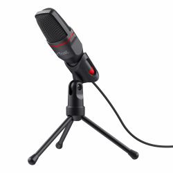 Trust GXT 212 Black, Red PC microphone 