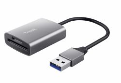 Trust Dalyx card reader USB 3.2 Gen 1 [3.1 Gen 1] Aluminium 