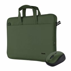 Trust Bologna 40.6 cm [16"] Briefcase Green 