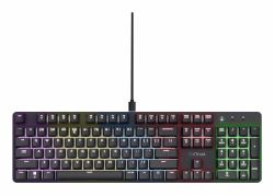 Trust GXT 871 Zora keyboard Gaming USB QWERTY UK English Black 