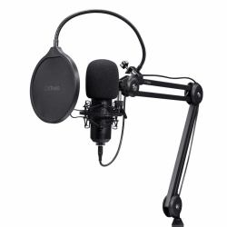 Trust GXT 270 Emita II+ Black Podcast microphone 