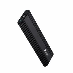 Trust 25806 storage drive enclosure SSD enclosure Black 