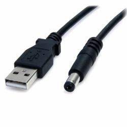 StarTech.com USB to 5.5mm Power Cable - Type M Barrel - 3 ft 
