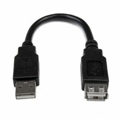 StarTech.com 6in USB 2.0 Extension Adapter Cable A to A - M/F 